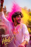 Colour Burst Portrait: AI Holi example