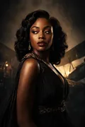 Movie Star Poster: AI Hollywood & Fashion example