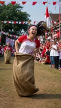 Merdeka Games: AI Indonesia Independence Day example