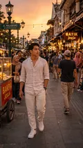 Yogyakarta Street Life: AI Indonesian Destinations example