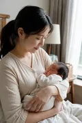 Newborn Welcome: AI Life & Milestones example