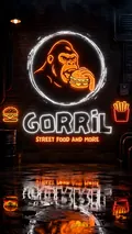 Neon Sign Logo: AI Custom Logo Design & Brand Art example