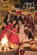 Lohri Family Celebration: AI Lohri example