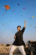 Kite Sky Festival: AI Makar Sankranti example
