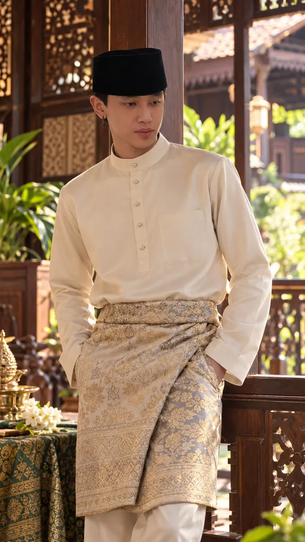 Malaysian Traditional Attire: AI Malaysia photo effect