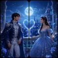 Fantasy Royalty: AI Matching Wallpapers example