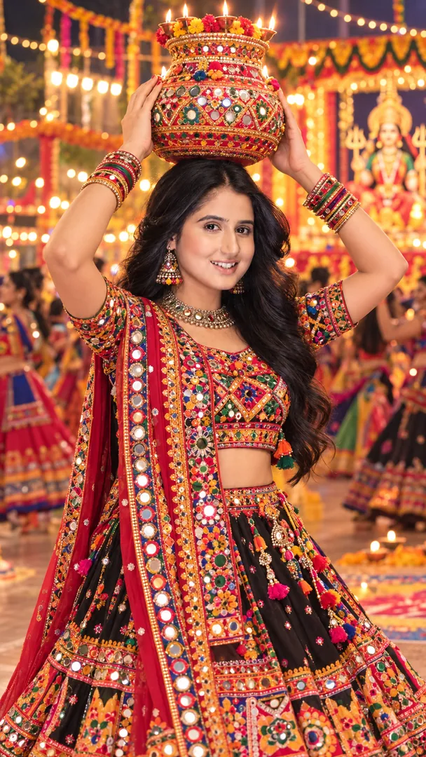 Garbo Garba: AI Navratri photo effect