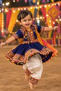 Kids Garba: AI Navratri example