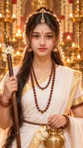 Navratri Mata Rani Getup: AI Navratri example