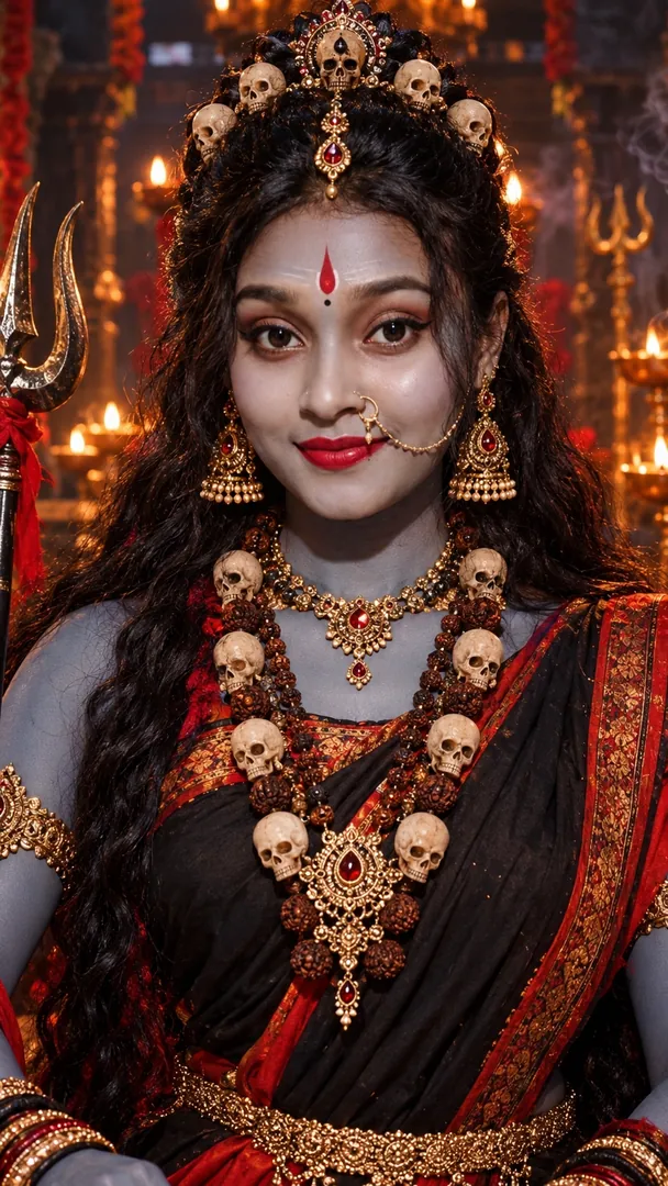 Navratri Mata Rani Getup: AI Navratri photo effect example 2
