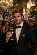 Glamorous NYE Party: AI New Year's Eve example