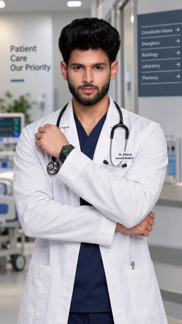 Medical Portrait Pro: AI Professional Headshot photo effect