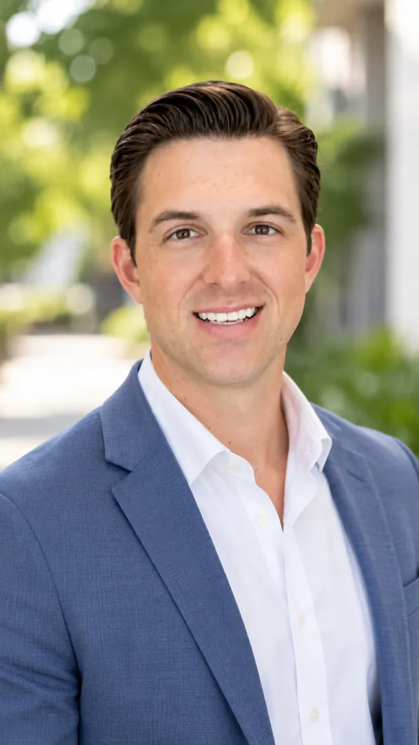 Outdoor Natural-Light Headshot: AI Professional Headshot photo effect