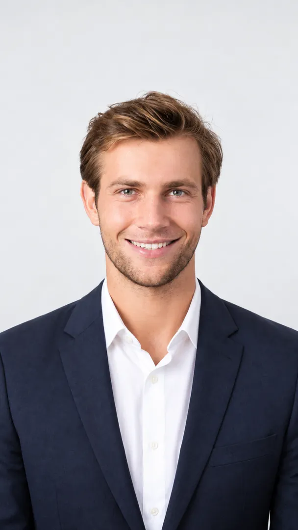 Resume / CV Photo: AI Professional Headshot photo effect example 2