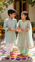 Brother-Sister Celebration: AI Raksha Bandhan example