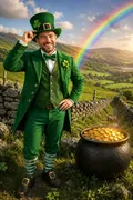 Pot of Gold: AI St. Patrick's Day example