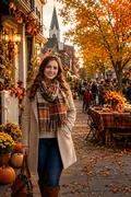 Small-Town Thanksgiving: AI Thanksgiving example
