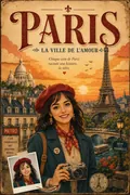 Vintage City Poster: AI Travel Poster Art & Vintage Prints example