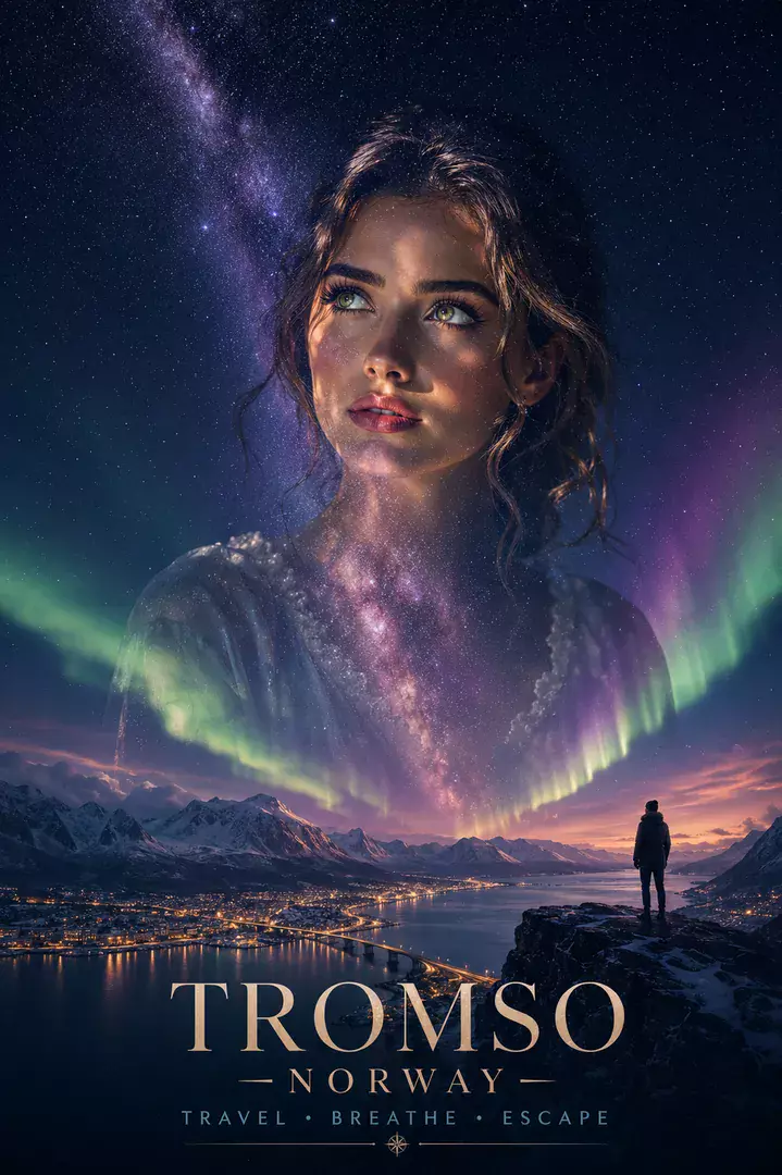 Night Galaxy — AI photo example