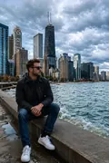 Chicago Skyline: AI World Cities & Landmarks example