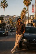 Los Angeles Boulevard: AI World Cities & Landmarks example