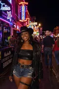 Nashville at Night: AI World Cities & Landmarks example