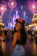 Orlando Theme Park: AI World Cities & Landmarks example