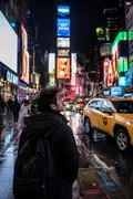 New York Times Square: AI World Cities & Landmarks example